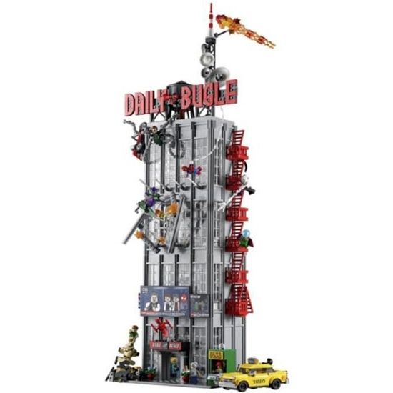 LEGO - MARVEL - 76178 - DAILY BUGLE - Jouet de construction - Mixte - 3 ans et plus - 3 772 pièces