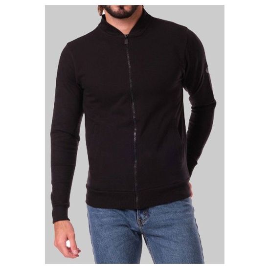 Gilet zippé Slim Fit - Noir - HOMME | H&M FR