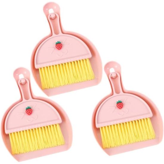 Colcolo Mini Pelle à Poussière Et Balai Pour Enfants, Ensemble De P A Poussiere Cadeaux De Nettoyage De Maison Ensemble Amz B