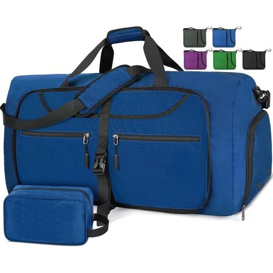 Grand Sac De Voyage Imperméable Earth Pak 70L Bleu - Neuf Sous Sachet