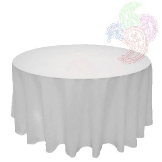 Nappe De Table Blanche Pour Mariage Banquet Fete D Anniversaire 304 Cm Trimming Shop Cdiscount Maison