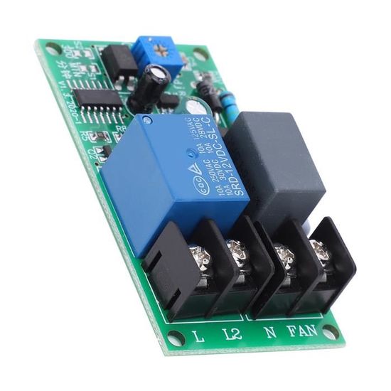 Module Relais Photosensible 5V – Pour Automatisation éclairage (lampadaire, Etc.) – Réglable Par Potentiomètre, Sortie 10A Max - 9