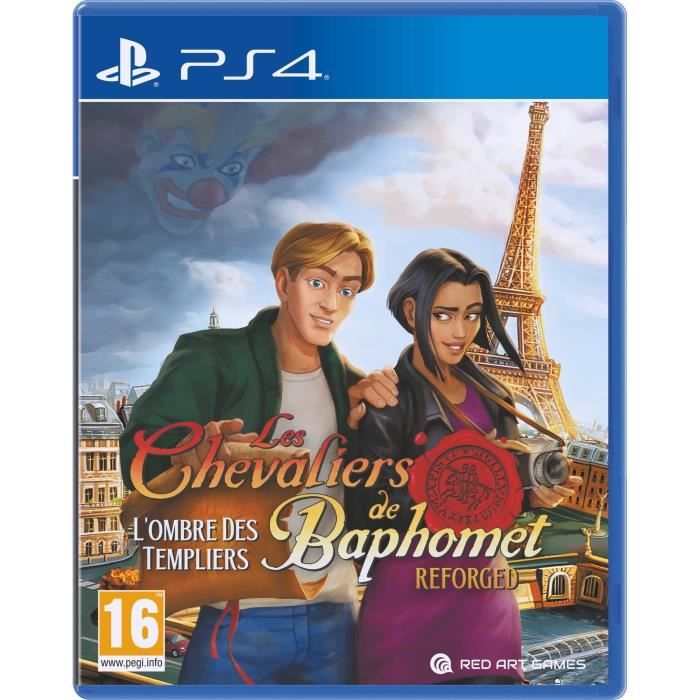 Les Chevaliers de Baphomet LOmbre des Templiers : Reforged Jeu PS4