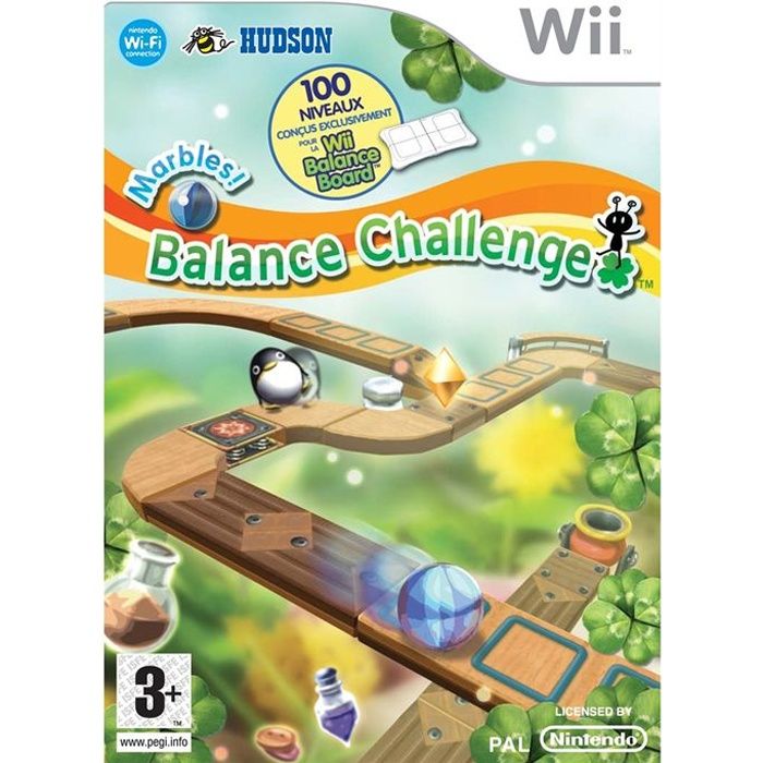 Marbles ! Balance Challenge / Jeu Console Wii