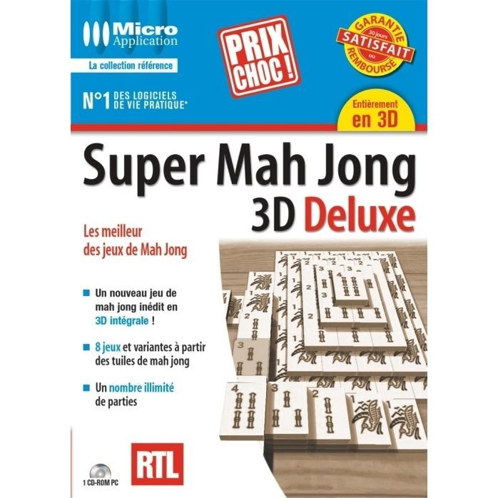 Micro Application Super Mah Jong Deluxe / PC Cd-Rom