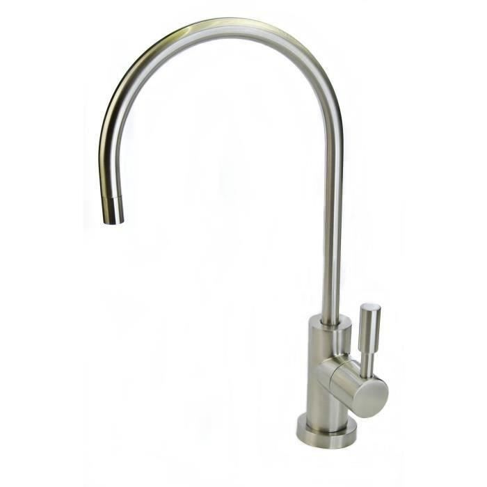 Finerfilters eau par osmose inverse filtre robinet - nickel brossé