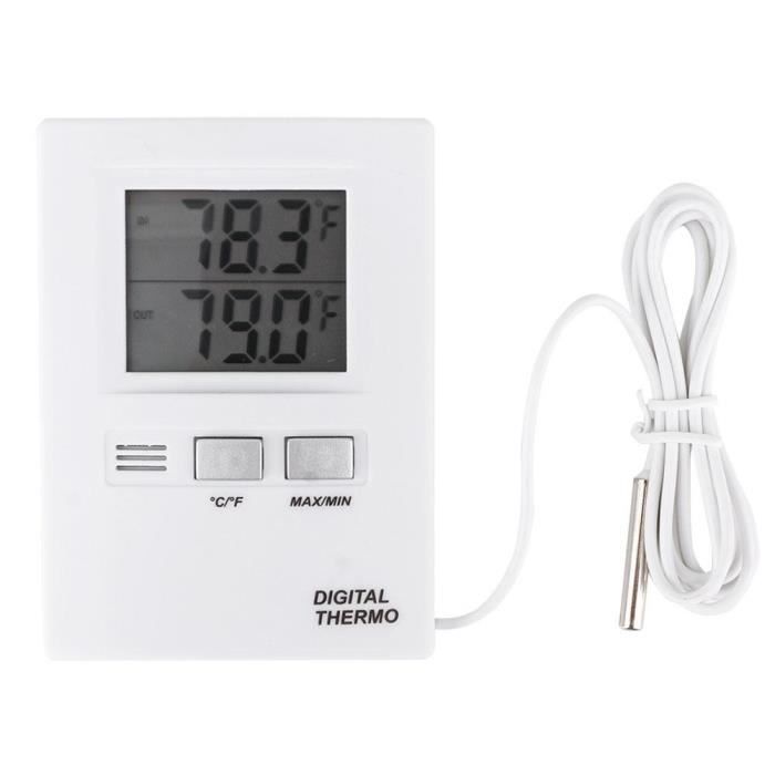 Eiffel Thermomètre Intérieur et Extérieur Pour Maison