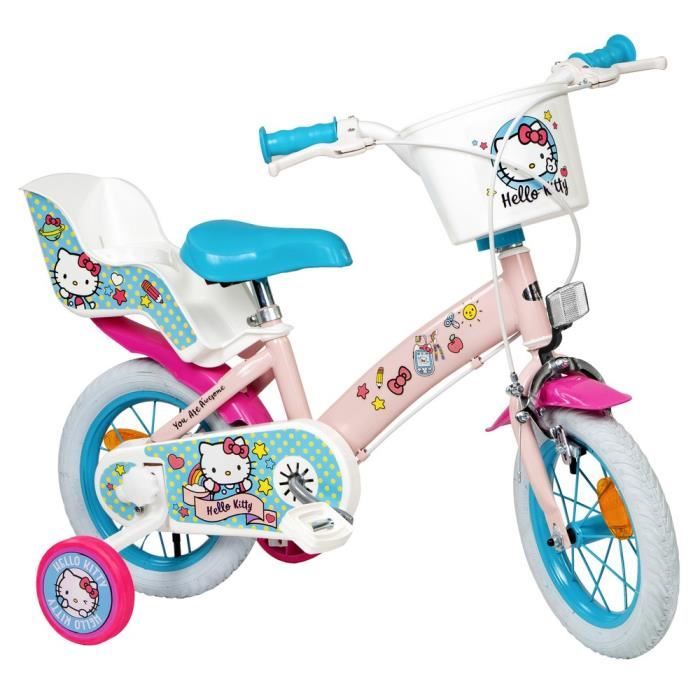 Velo 12 pouces Hello Kitty 3/5 ans fille