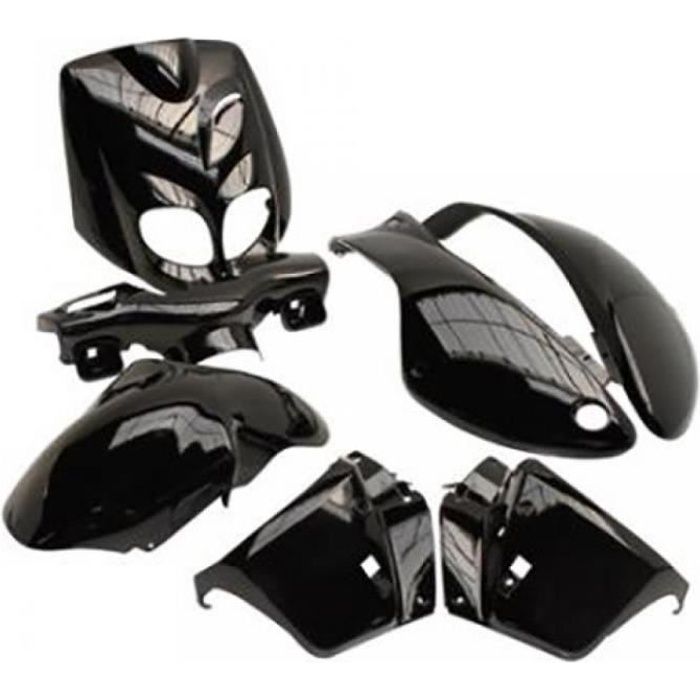 Kit carénage Peugeot Trekker pour 50 cc de 2007 a 2012 18491 etat Kit carénage adaptable noir brillant 7 pièces comprenant tabl...