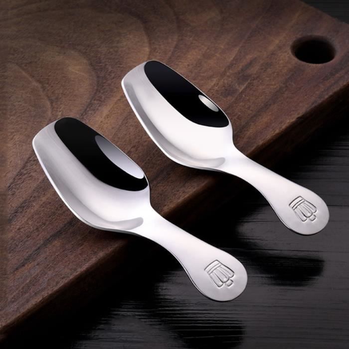 Cuillères créatives Mini acier inoxydable 304 - Mignonnes pour enfants, thé café crème glacée soupe cuillè - Modèle: - WMZDFSA06539