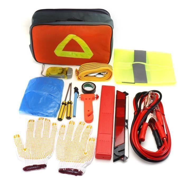Kit d'urgence de Voiture Marteau de sécurité Panneau d'avertissement Triangle Gr56039