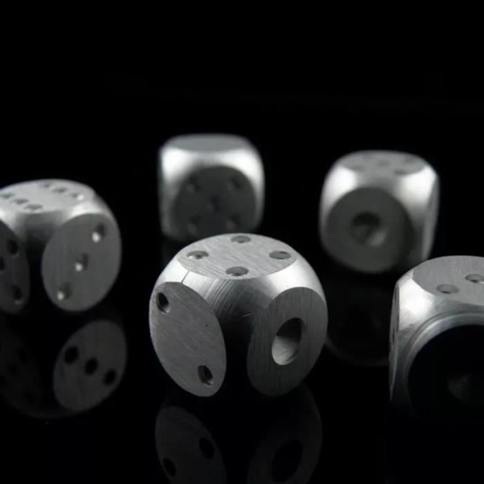 Cubes de glace réutilisables en alliage d'aluminium, 5 pièces, Cubes de Whisky, seau, pierres de refroidissement pour Whisky