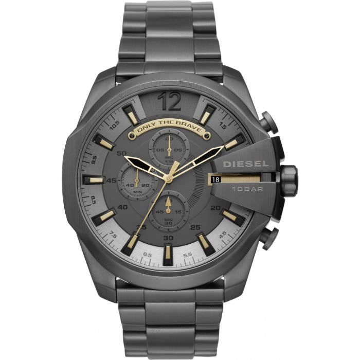 DIESEL MEGA CHIEF DZ4466 Chronographe pour homme Point Culminant de Design