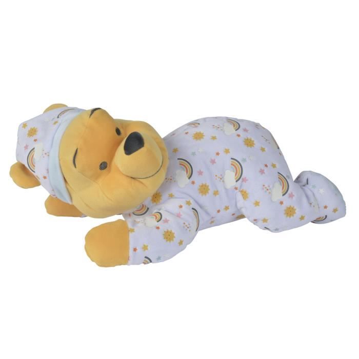 Disney Peluche Winnie 'Brille dans la nuit' (L30cm x L18cm x H26cm)