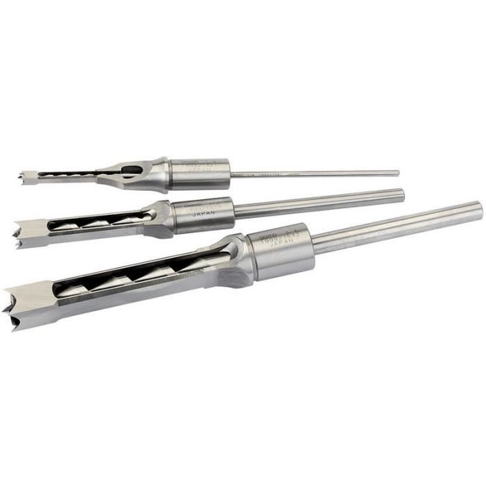 Mèches et bédanes carrés pro 9,5mm DRAPER