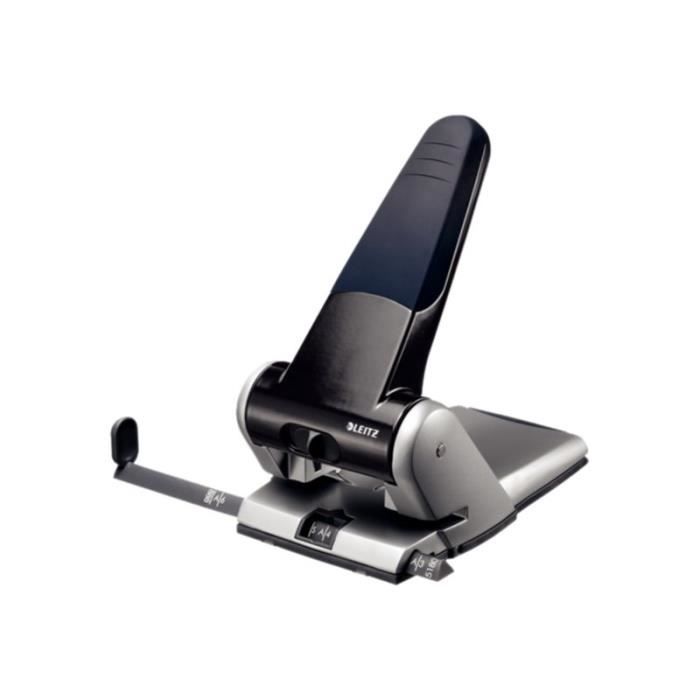 Leitz 5180 Perforateur 65 feuilles aluminium moulé sous pression noir