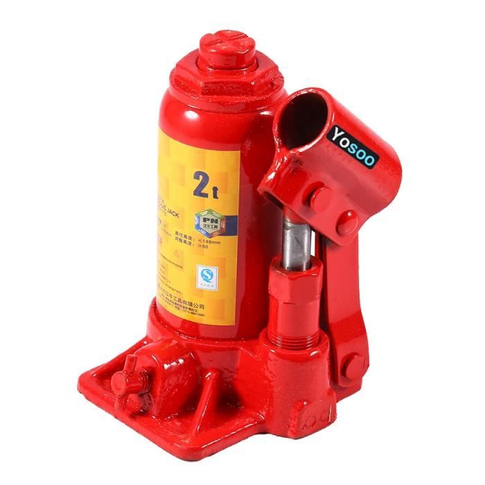 MAG® Cric hydraulique vertical 2T, Outil de réparation de vérin de bouteille, outil pour voiture-van-bateau-camion