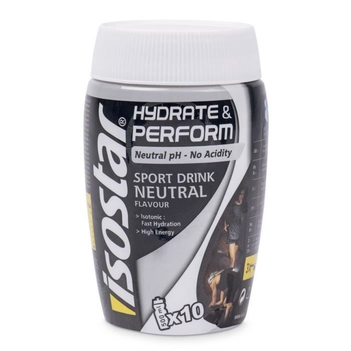 ISOSTAR Poudre Hydrate et Perform Neutral - 400 g