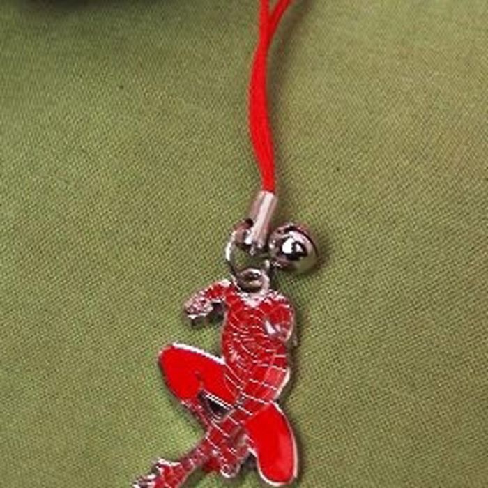 Doudou Portable -Spiderman- Rouge