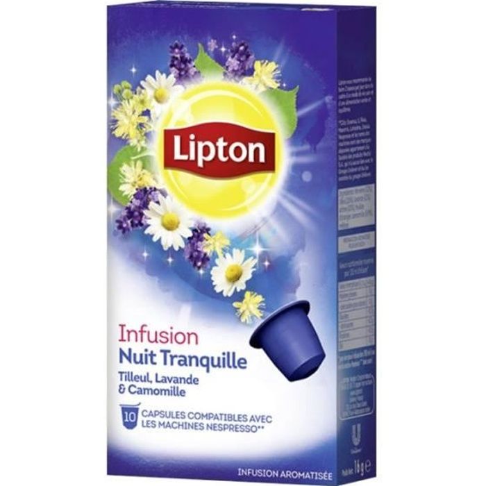 Lipton - Lipton Infusion Nuit Tranquille (30 capsules)