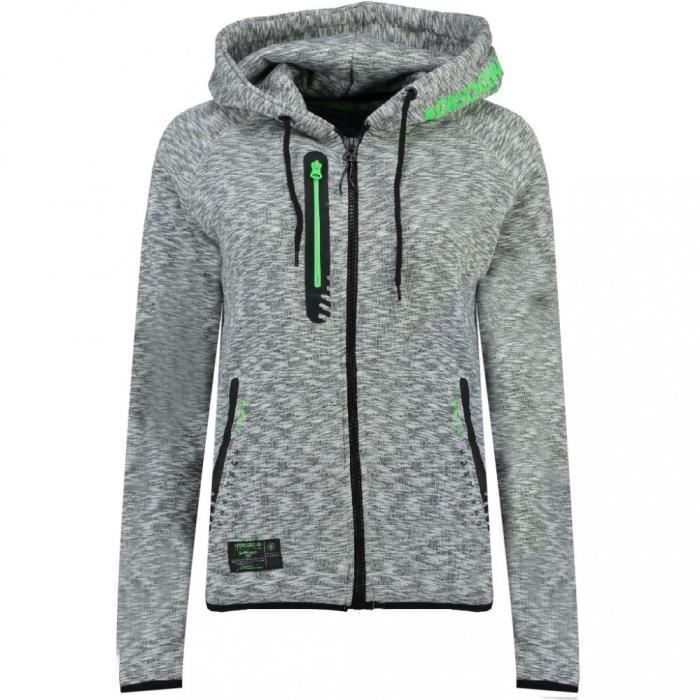 Veste Grise femme Geographical Norway Galipette