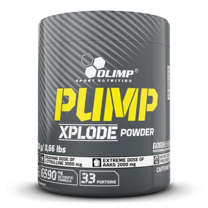 Pre-workout Pump Xplode Powder - Fruit Punch 300g