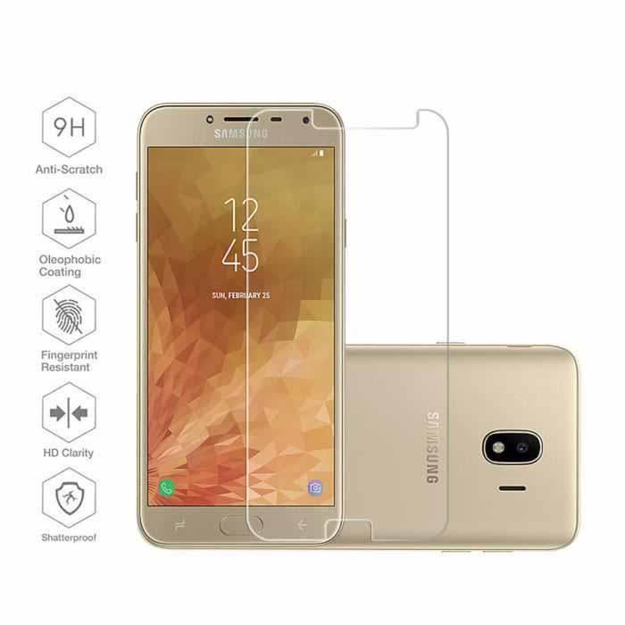 Verre Trempé Pour Samsung Galaxy J4 2018(Ne convient pas J4+ ), [Verre Trempé Premium] Ultra Mince Clarté Clair Film de Protection