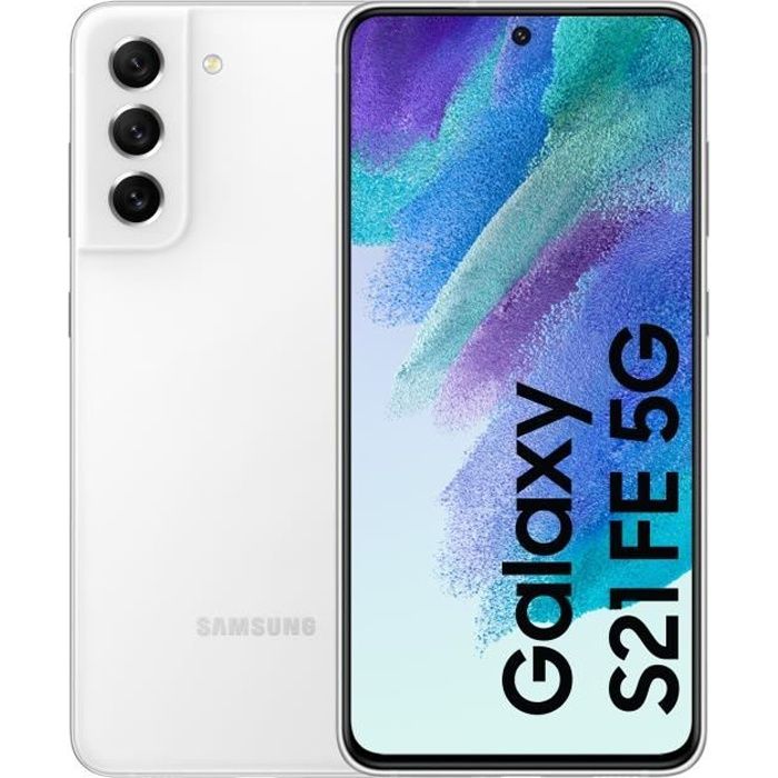 SAMSUNG Galaxy S21FE 128Go 5G Blanc