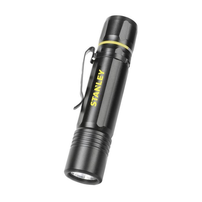 STANLEY - Torche rechargeable - 200 lumens - Noir