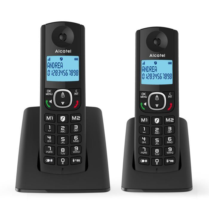 Alcatel F530 Voice telephone sans fil avec repondeur blocage d'appels mains libres et deux memoires directes