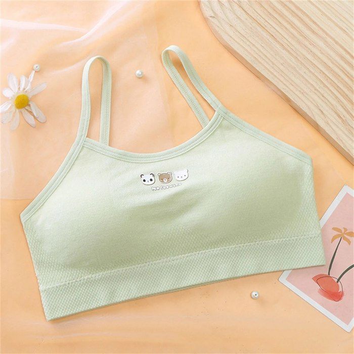 Bysion Lot De 3 Soutien-Gorge D'entraînement Sans Couture Pour Filles