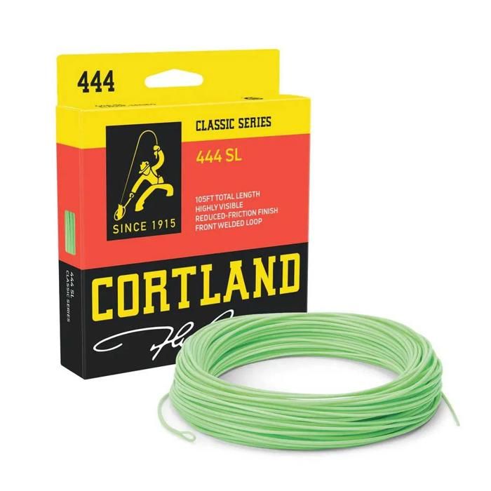 Ligne De Pêche à La Mouche Cortland DT4 - Verte - Double Conique Flottante - Neuf Sous Blister