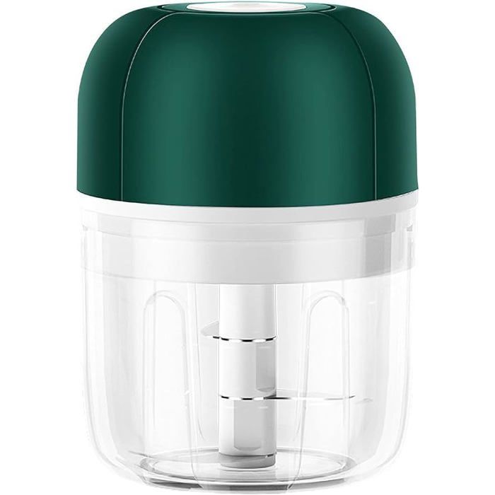 Hachoir à ail électrique mini de 250ML hachoir à aliments pour la cuisine avec chargement USB - Nobrand