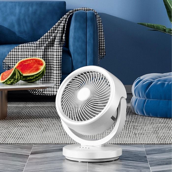 Ventilateur de circulation dair ventilateur de charge usb bureau silencieux petit bureau petit ventilateur 2000 mAh - Cjykkv
