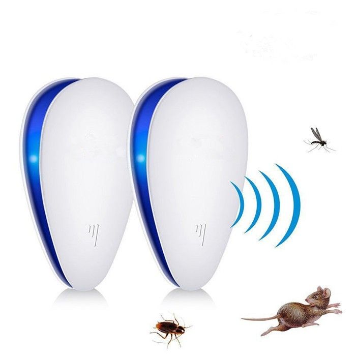 Répulsif Électronique Anti-moustiques Insectes Rongeurs Ultrason Prise 220V