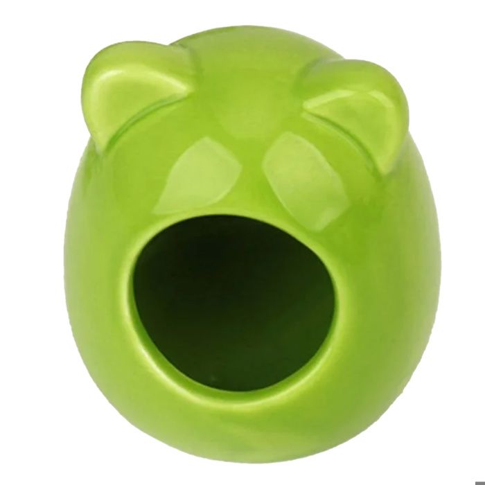 1 Maison pour rongeurs Cabane en céramique Refroidissement été Bain de sable Pour hamster gerbille chinchilla .