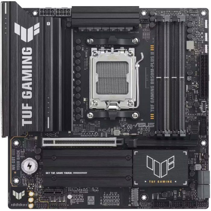 Asus TUF GAMING B850M-PLUS II AMD B850 Emplacement AM5 micro ATX - vue 5