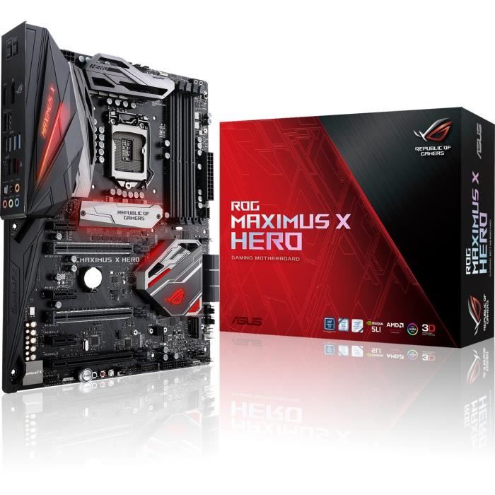ASUS Carte Mère ROG MAXIMUS X HERO
