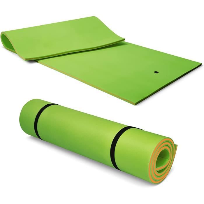 Matelas Flottant Piscine XPE 210x90cm - Capacité 100kg, Résistant à La Déchirure - Pour Adulte, Lac, Mer, Plage