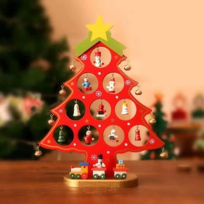 Décoration De Noël En Bois À Faire SoiMême Pour Sapin De Noël, Cadeau