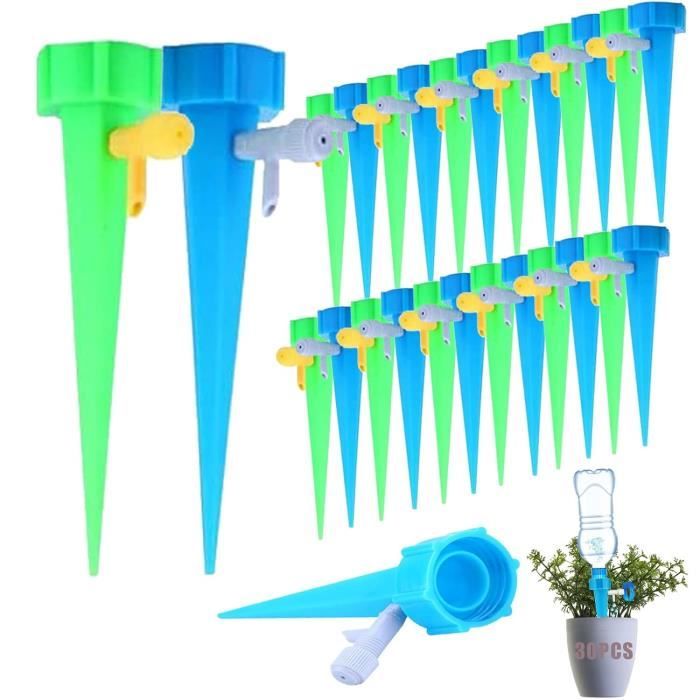 Kit D'irrigation Goutte à Goutte 10 Pièces - Arrosage Automatique Réglable Pour Plantes En Pot Intérieur/extérieur