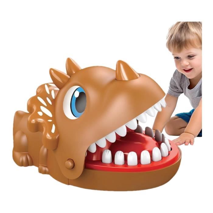 Crocodile Jeu des Dents Crocodile Jouet mit Boîte d'emballage | 11 x 15 x 8 CM Croc Dentiste pour Les de Famille Les Fêtes d'amis Enfants de Plus de 3 Ans