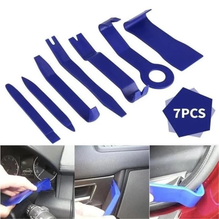 Kit Démontage Garniture Auto 19 Pièces | Outils Nylon | Pour Tableau De Bord Et Portières