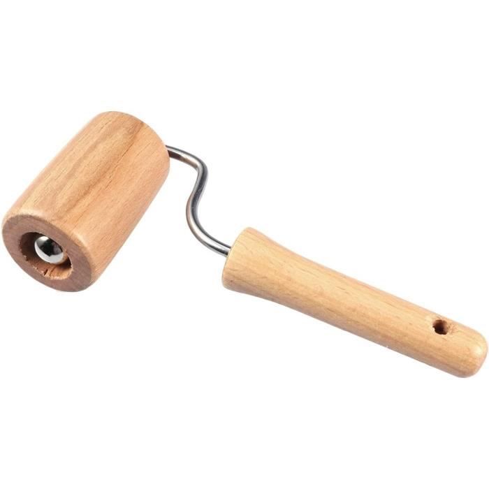 Flexzion Rouleau à pâtisserie en marbre blanc de 25,4 cm avec poignée Flexzion Rouleau à pâtisserie en marbre blanc de 25,4 cm avec poignée