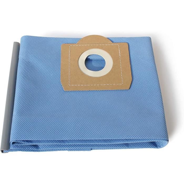 Sac Collecteur Compatible Aspirateurs Aldi Topcraft TCLS 2502 2503 2504 2505 - Avec Fermeture Éclair