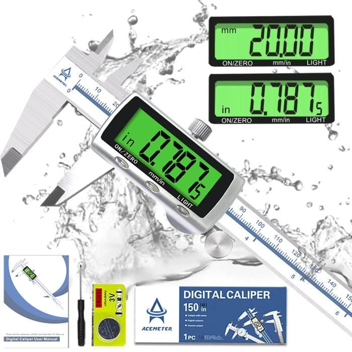 Pied à Coulisse Ancien LM Acier Inoxydable 25 Cm Avec écrin – Occasion
