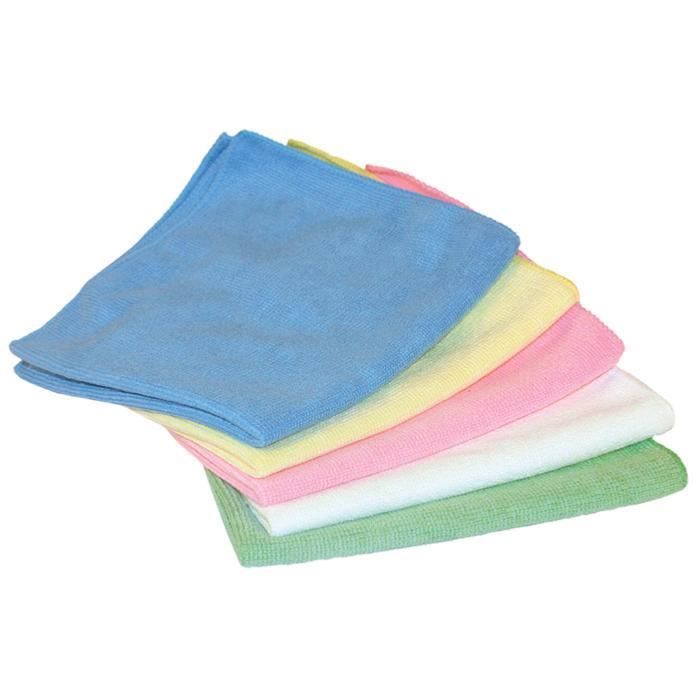 Lavettes nettoyantes Microfibre (5 unités)