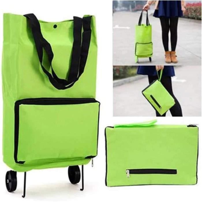 Lot De 2 Sacs De Courses Pliables Réutilisables BEPSYOM - Multicolore - Grand Format