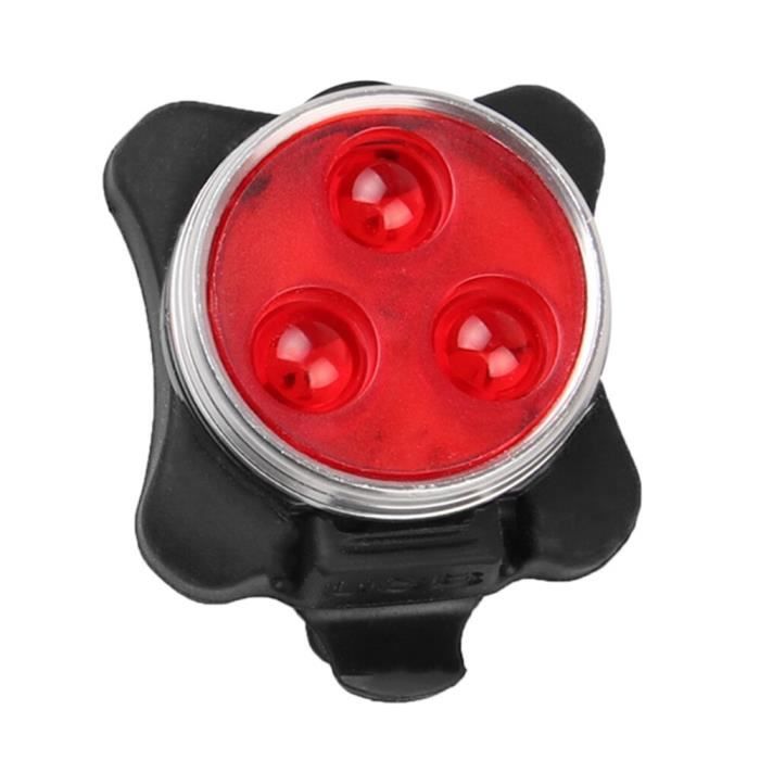 Klaxon De Vélo électronique Avec 6 LED Et 4 Sons - Avertisseur Puissant Pour Enfants - Facile à Fixer - Bleu Et Rouge