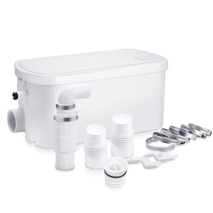 Pompe de Relevage - Pompe sanitaire douche silencieux 200W -